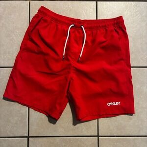 Oakley Men's Small Red Board Shorts Swimwear
